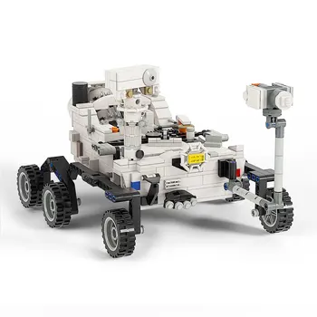 MOC Nový Priestor Preskúmať Vytrvalosť 2020 Mars Rover Stavebné Bloky Súpravy Tehly Nastaviť Mozog Hry Zhromaždiť Hračka Pre Deti, Chlapec Darček