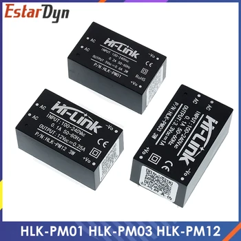 HLK-PM01 HLK-PM03 HLK-PM12 AC-DC 220V 5V/3.3 V/12V Mini Napájací Modul,Inteligentné Domáce Switch Modul Napájania