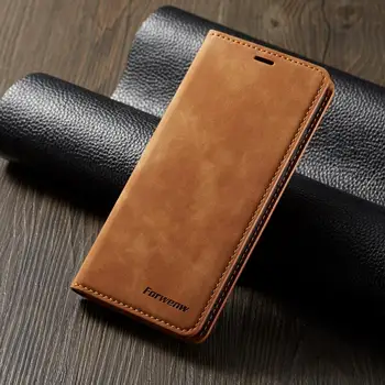 Luxusné Kožené Flip Telefónu Prípade Huawei P20 Pro Mate 20 Lite Peňaženky Magnetické Prípade