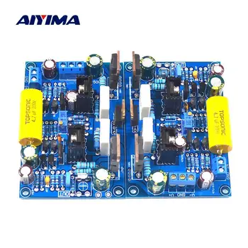 AIYIMA 2ks Amplificador Zosilňovač Audio Rada K851 FET Triedy Mini Amp 100Wx2 DIY Zvuk Reproduktorov domáceho Kina