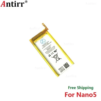 Antirr Originálne nové Náhradné Batérie Pre ipod Nano5 5G 5. Generácie MP3 Li-pol Nabíjateľná Nano 5 616-0467 Batérie