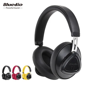 Bluedio TMS bezdrôtové slúchadlá s mikrofónom monitor studio bluetooth headset hlasové ovládanie hudby a telefóny
