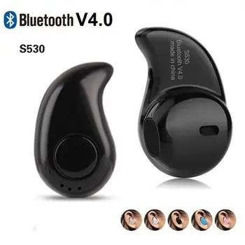 S530 Bezdrôtové Slúchadlá do uší Potlačením Hluku Bluetooth Handsfree Slúchadlá Stereo Slúchadlá Slúchadlá S Mikrofónom protišmykových