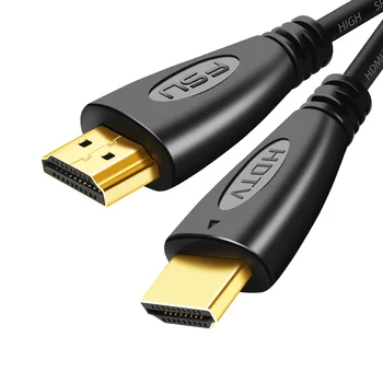 Kompatibilný s HDMI Kábel High speed pozlátené Plug 1.4 V 1080p 3D kábel hd Splitter Switcher pre HDTV PS4 1m 1,5 m 2m 3m 5m 10m 15m