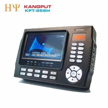 [Pravý] KANGPUT KPT-958H DVB-S2 MPEG4 HD Digitálny Satelitný Vyhľadávač Meter USB2.0 HD Výstup Sat finder Lepšie satlink ws-6950