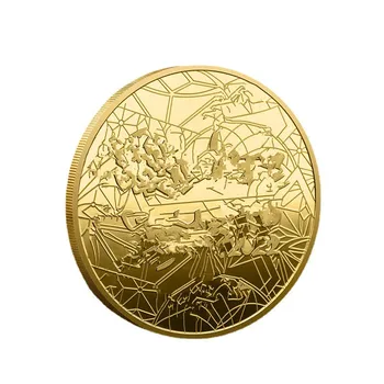 Pohár Maskot 2022 Pamätné Mince Nové Produkty, Pamätné Plakety Ocele Obyčajný Zlato Zberateľstvo Rýchle Dodanie
