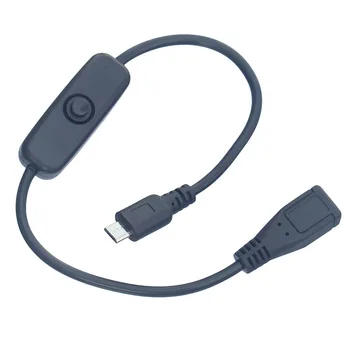 pomer mužov a žien micro USB kábel napájania ovládací prepínač prepnúť na USB lampa USB ventilátor LED svetelné pásy power line prúd 3A