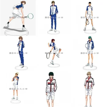 Horúce Anime Nového Prince of Tennis Ryoma Echizen Atobe Keigo Akryl Obrázok Stojan Displej Model Doska Príslušenstvo Tabuľka Dekor Dary