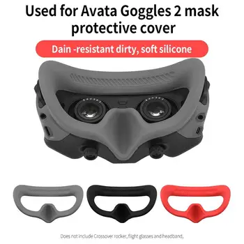 Vhodné Pre Dji Avata Maska Pad Silikónová Maska Pad Ochranné puzdro Anti-svetlo Úniku Okuliarov na Tvár Pre Drone Príslušenstvo