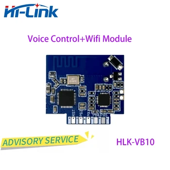 Hi-Link Doprava Zadarmo ovládanie hlasom & WIFI Modul HLK-VB10 Wake-up Slová A Príkaz Slová Compitiable Inteligentné Domáce Spotrebiče
