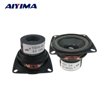 AIYIMA 2 ks Mini Audio Prenosné Reproduktory, 8 Ohm 10W celú Škálu Multimediálnych Reproduktor DIY Pre Domáce Kino ozvučenie