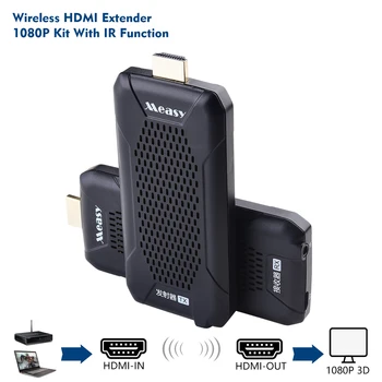 measy FHD656 NANO 2.4 G/5.8 G až 100 m/330 ft HDMI Bezdrôtové Audio Video Bezdrôtový Prenos Systém Bezdrôtového pripojenia HDMI Extender Trans