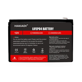 12V 18Ah Lifepo4 Nabíjateľná Batéria S 14.6 V 3A Nabíjačku Vysokej Energie Dlhá Životnosť Pre Slnečnej Energie Skladovanie Dodanie